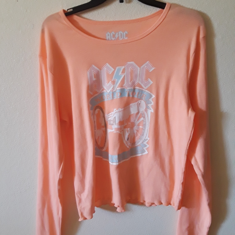 ACDC Coral Long Sleeve Shirt